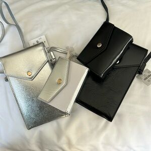 Two J. Crew Gracie phone bags